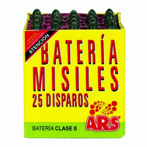 Batería Misiles - 25 Disparos