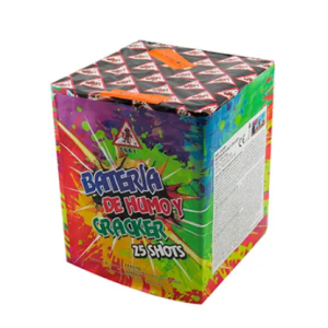 Batería de Humo y Cracker -  25 Disparos