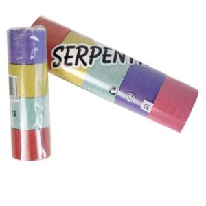 Serpentina Multicolor 20 Rollos