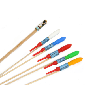 Cohete Color Nº4 (5 Unid.)